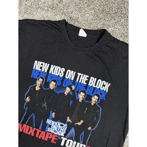 New Kids On‎ The Block Shirt Mens M Black Mixtape Tour 2019 Band Tee Concert 90s